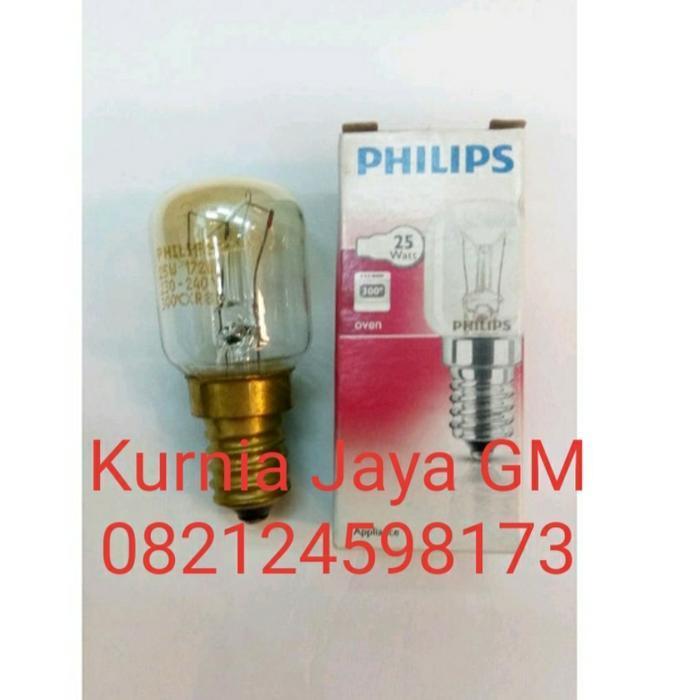 Philips Lampu Oven 220volt 25watt / Lampu Oven Philips E14 25watt