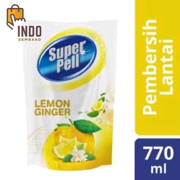 Super Pell Pembersih Lantai 770G Isi 12/ Superpel / Super Pel Dus 770G X12 Sachet Murah