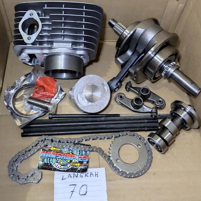 paket bore up strok up tiger gl neoteck megapro langkah 70