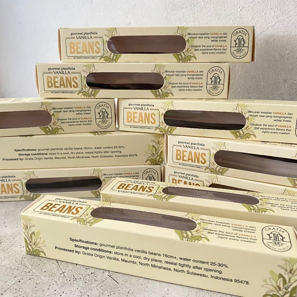Gratia vanilla beans planifolia | gratia origin vanilla