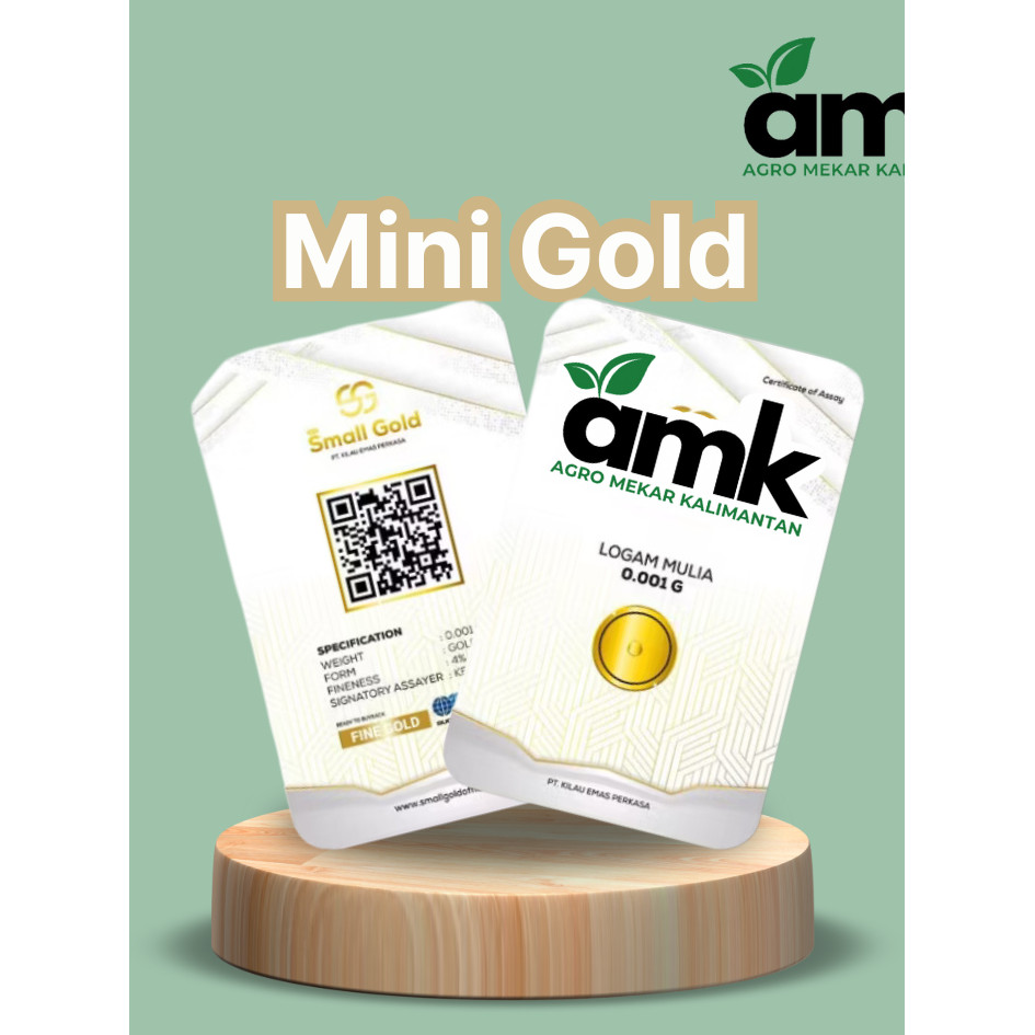 Baby Gold Emas Mini 0.001 Gram Logam Mulia