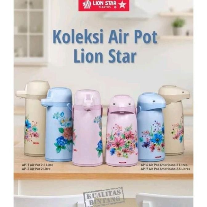 Thermos Air Panas AP 2 - 2 liter / Thermos Lion Star / Thermos Air Panas Pencet
