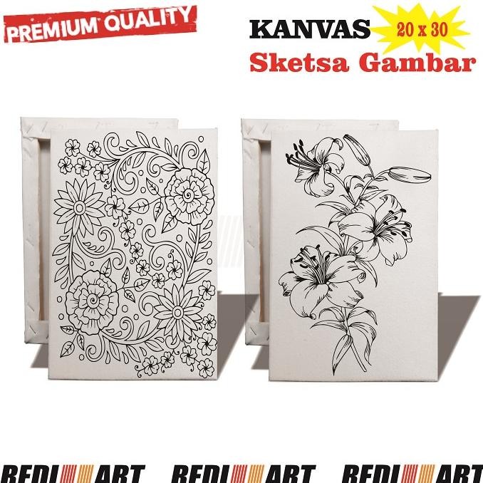 

Promo Kanvas Lukis Sketsa Gambar 20X30 Cm Diskon