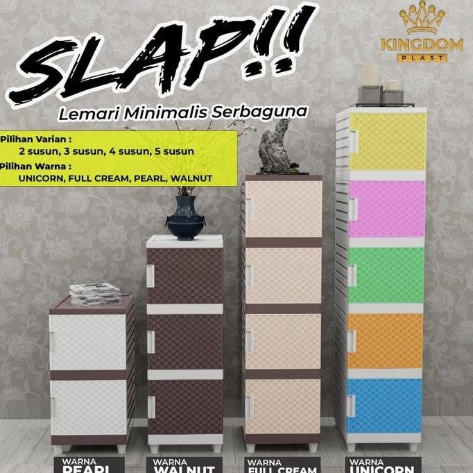 LEMARI SUSUN / RAK SUSUN / RAK PLASTIK / NAKAS PLASTIK / RAK SERBAGUNA PLASTIK