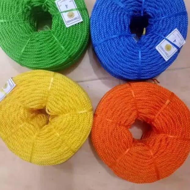 

TERLARIS - tali tambang plastik 4mm /roll