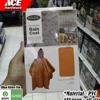 Jas Hujan Ponco Jas Hujan Motor Jas Hujan Pria Soleil Ace Hardware