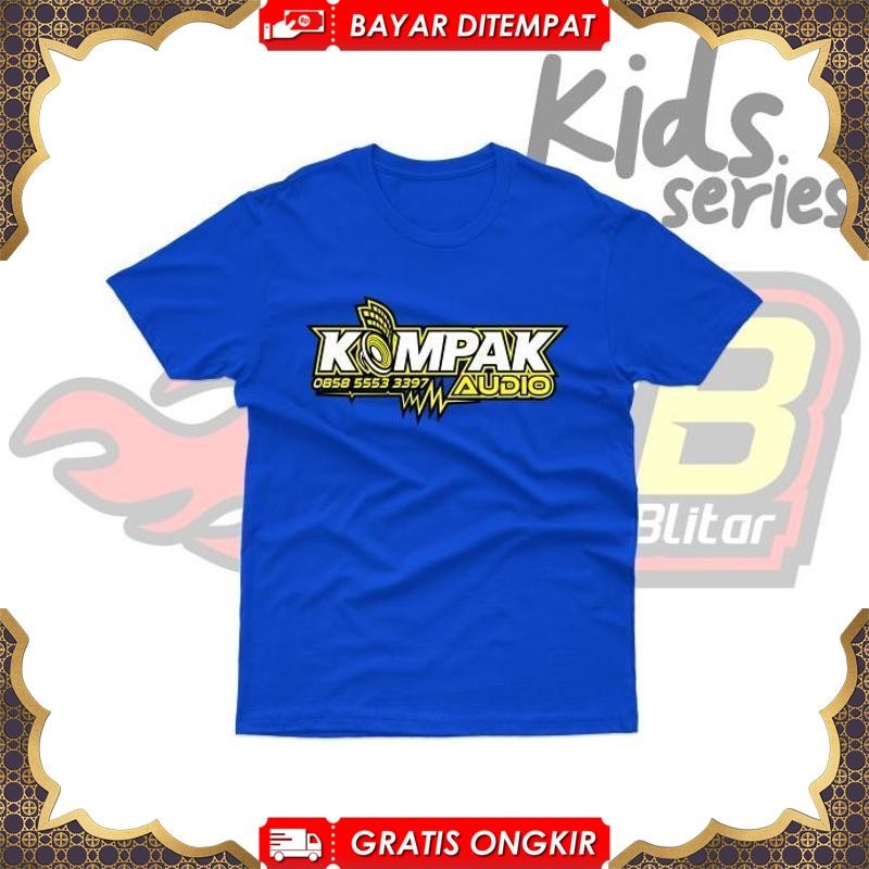 Produk Baru Baju Kaos Anak Distro Kompak Audio Katun Combed Viral Kekinian Terbaru 2025 GT-26