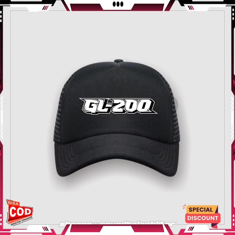 Pasti Murah Topi GL200 Snapback Topi Racing Motor Viral Kekinian Terbaru 2025 IV-32