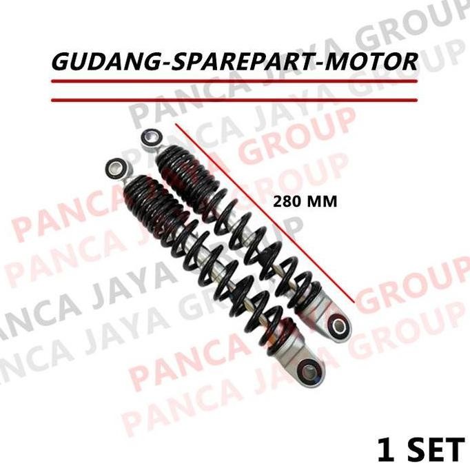 // SOK-BREKER-SHOCK BREAKER SHOCKBREAKER BELAKANG 280-mm MOTOR LISTRIK MOLIS UWINFLY U-WINFLY N9 N9 