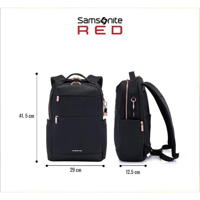Samsonite Red Label Varena 14" Laptop Backpack - Black