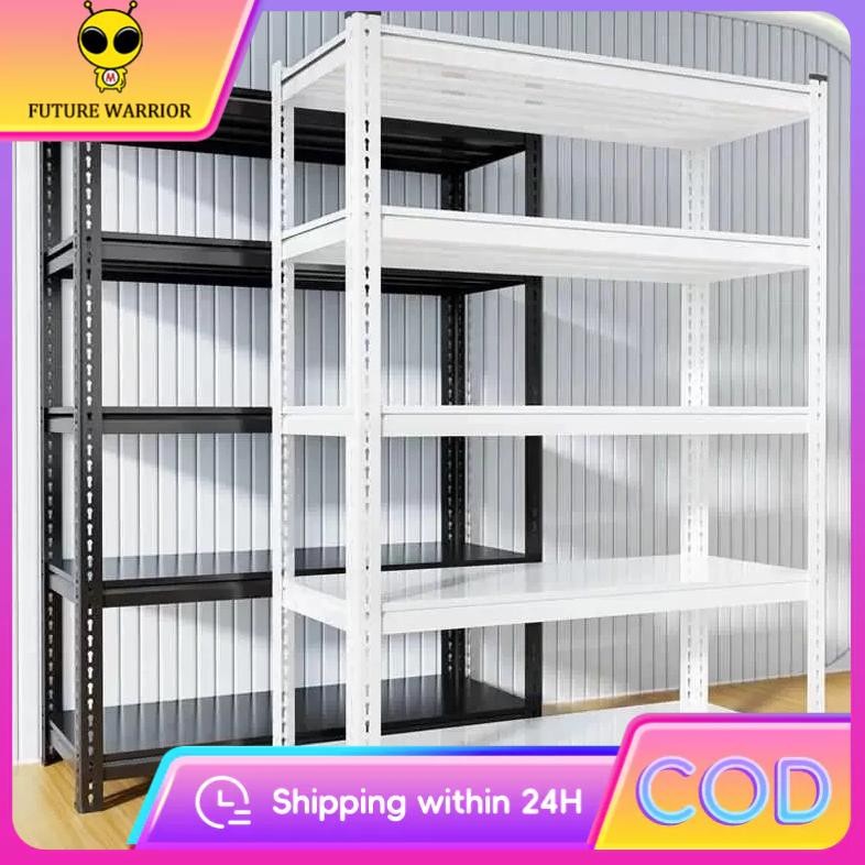 Susun Serbaguna 100%Besi Rak Besi 5 Susun 4 Susun Rak Gudang Rak Dapur Rak Buku Rak Barang Rak