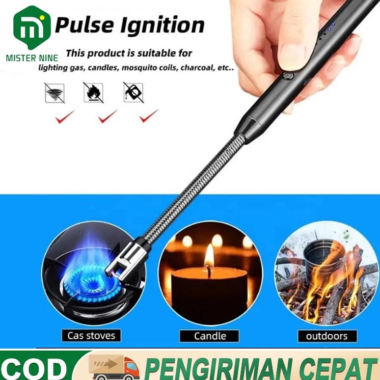 Pemantik Kompor/Elektrik Pemantik Listrik/Pembakar Elektronik Tahan Angin / Pemicu Api Dapur Portabe