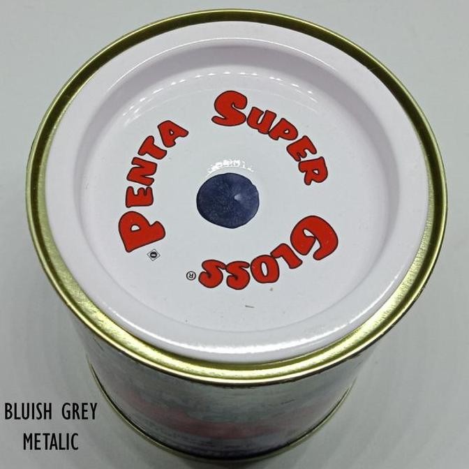 }}}}}}] CAT PENTA BLUISH GREY 200 gram - cat penta abu metalik - cat penta grey metallic - penta met
