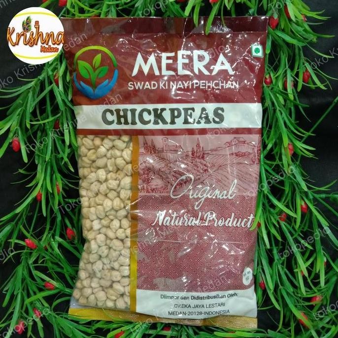 

langsung order saja] Meera White Chickpeas/Kacang Kuda putih 1kg