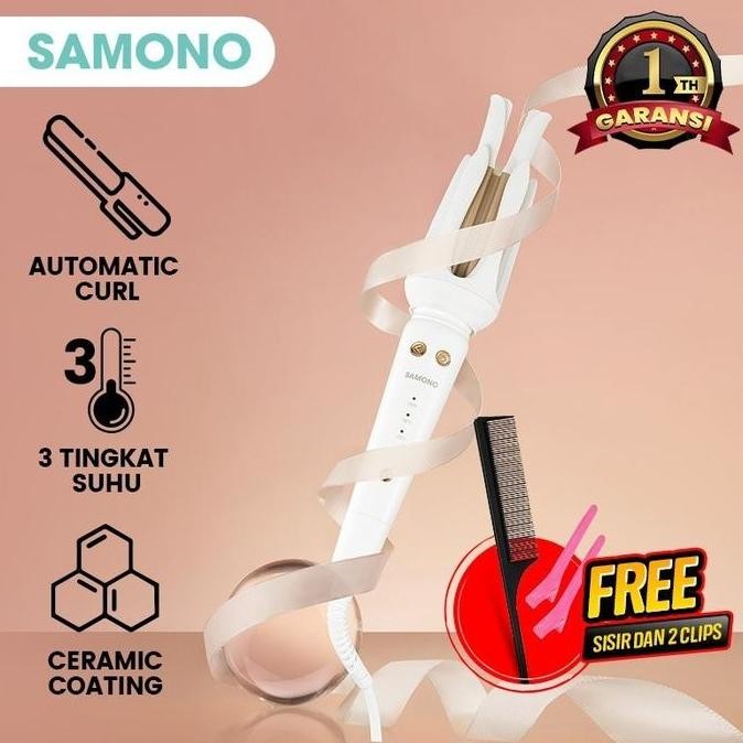 Auto Hair Curler Catokan Rambut Samono Sw-Hc10
