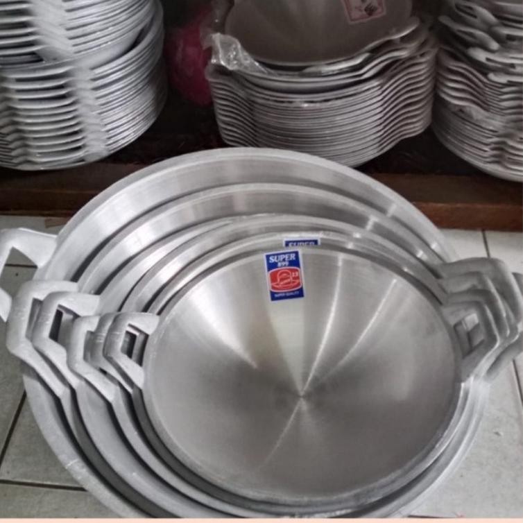 (Terbaru) Penggorengan / Wajan Cor / Kuali Cor / Kuali Wajan No 22 24 26 30 (Terlaris)