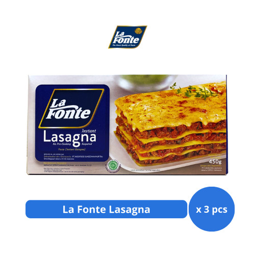

La Fonte Lasagna 450gr x 3 pcs