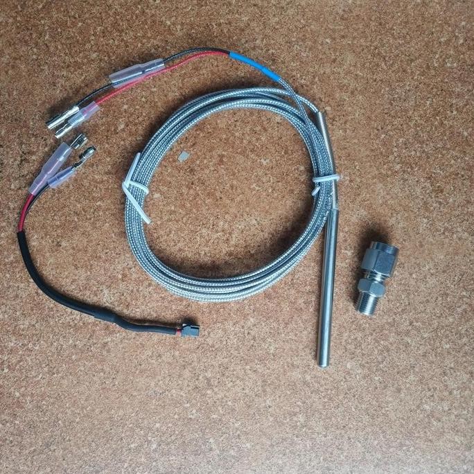 2M K Type Thermocouple Probe Thermocouple Exhaust Probe lurus