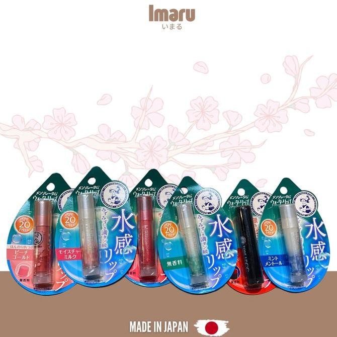 Promo ROHTO Mentholatum Water Lip - Lip Balm SPF 20 PA++ COD