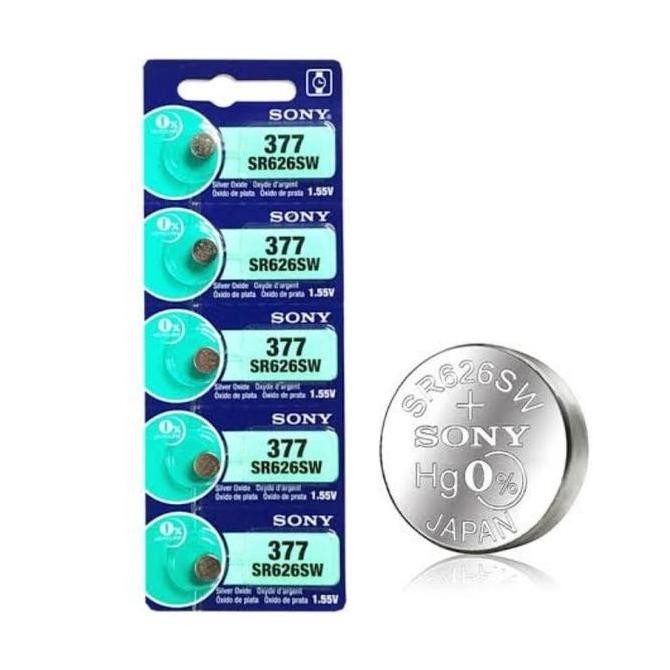 favorit] Baterai Sony SR626SW 377 SR626 626SW 626