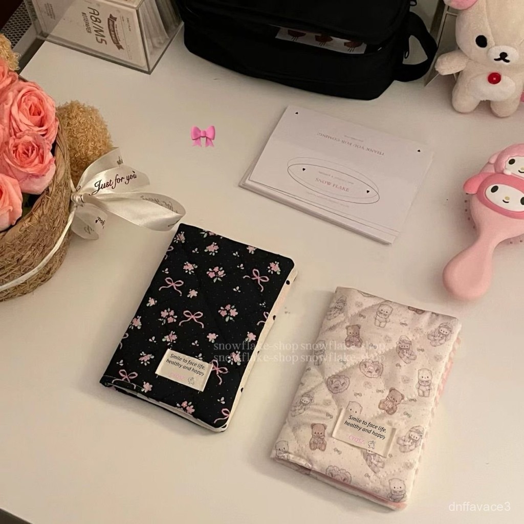 

Korean Style ins Passport Book Multifunctional Travel Storage Bag Cute Printed Handbook