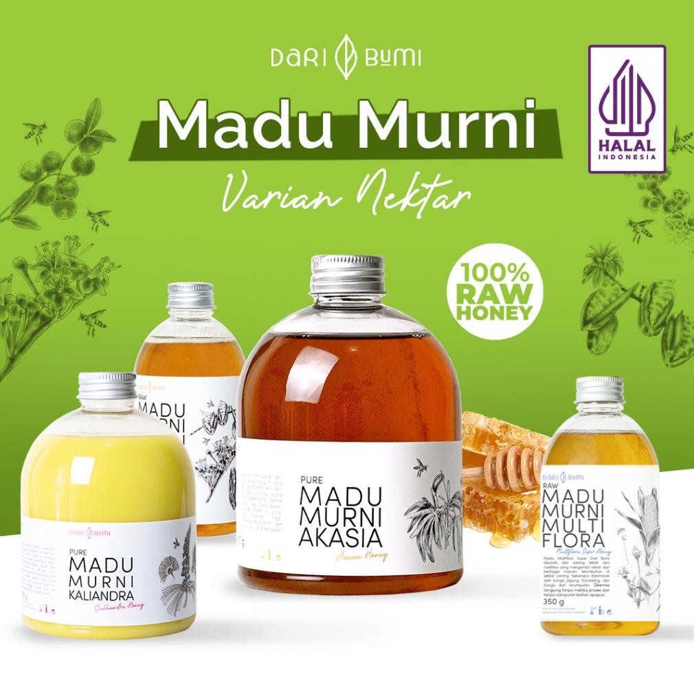 

(Terbaru) Dari Bumi Madu Murni Asli Varian Raw Honey (Terlaris)