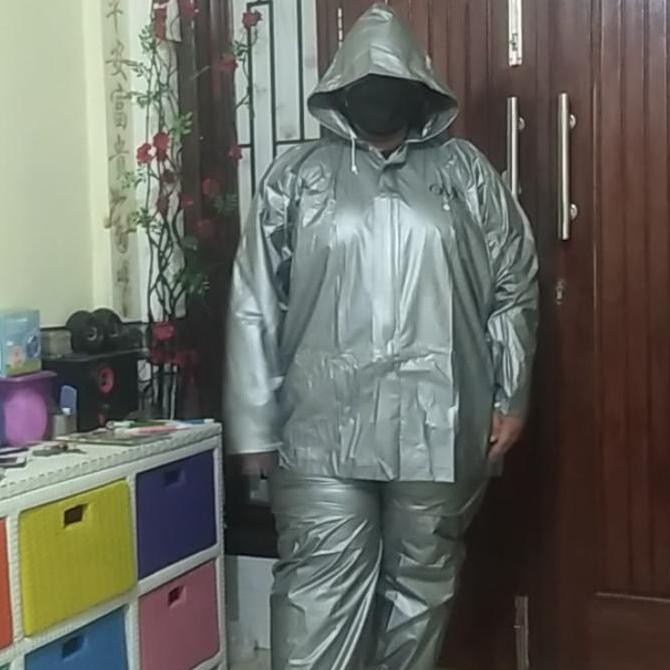 Ready JAS HUJAN MANTEL UKURAN 6XL 6 XL SUPER JUMBO BESAR 90 - 130 KG OMG