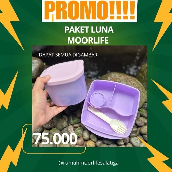 BEKAL MAKAN LUNA PAKET PROMO MOORLIFE 75 CO
