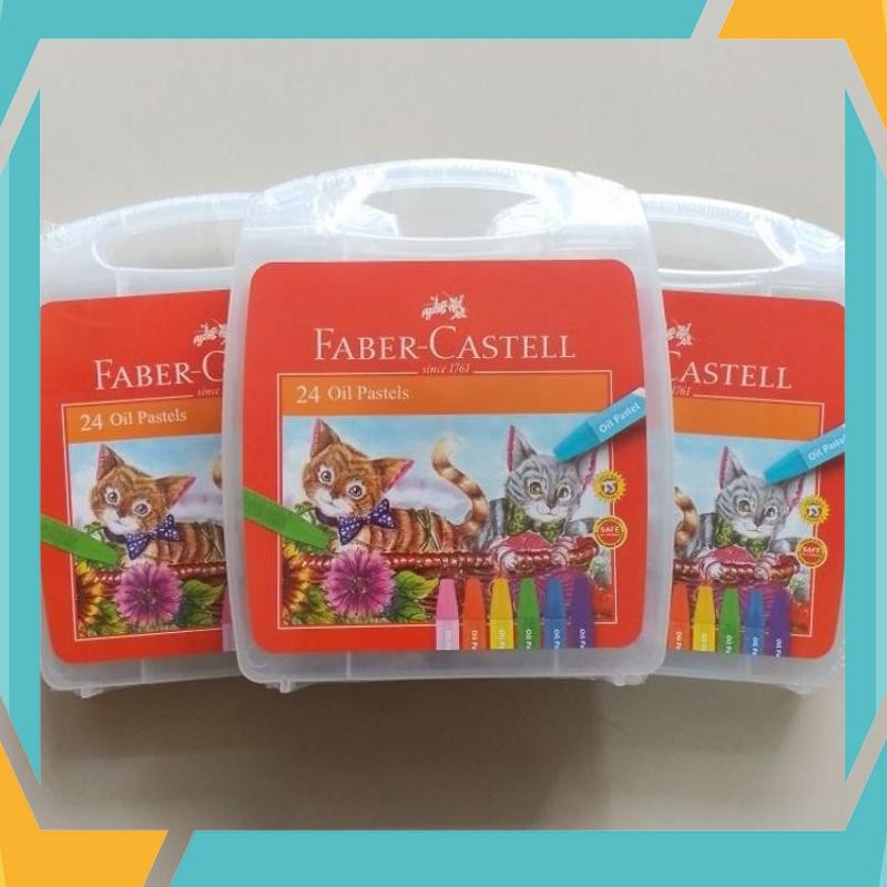 

Cuci Gudang Crayon Oil Pastel Faber Castell 24 Warna Ekonomis ( Set ) [ Original ] ( Free Bubble & Dus ) ZGN-24