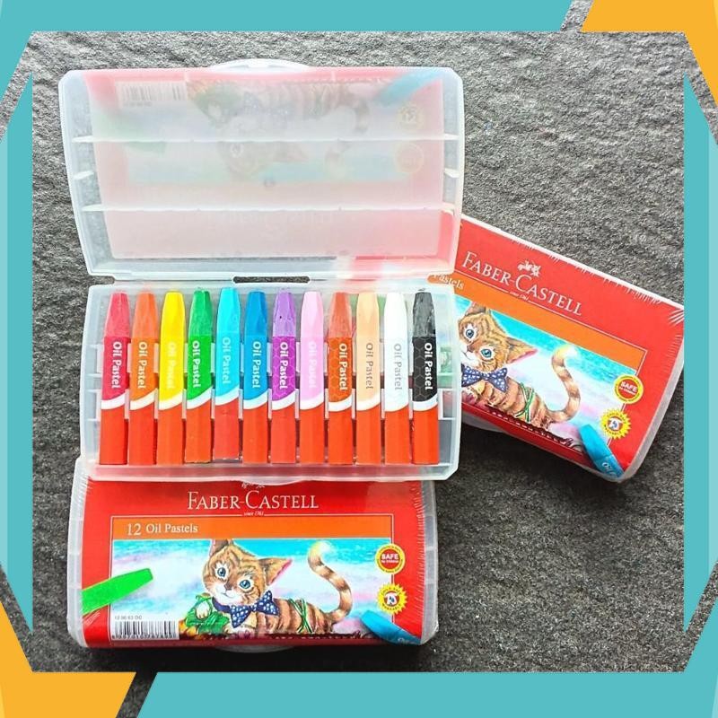 

Cuci Gudang Crayon Oil Pastel Faber Castell 12 Warna Ekonomis ( Set ) [ Original ] ( Free Bubble & Dus ) EZP-10