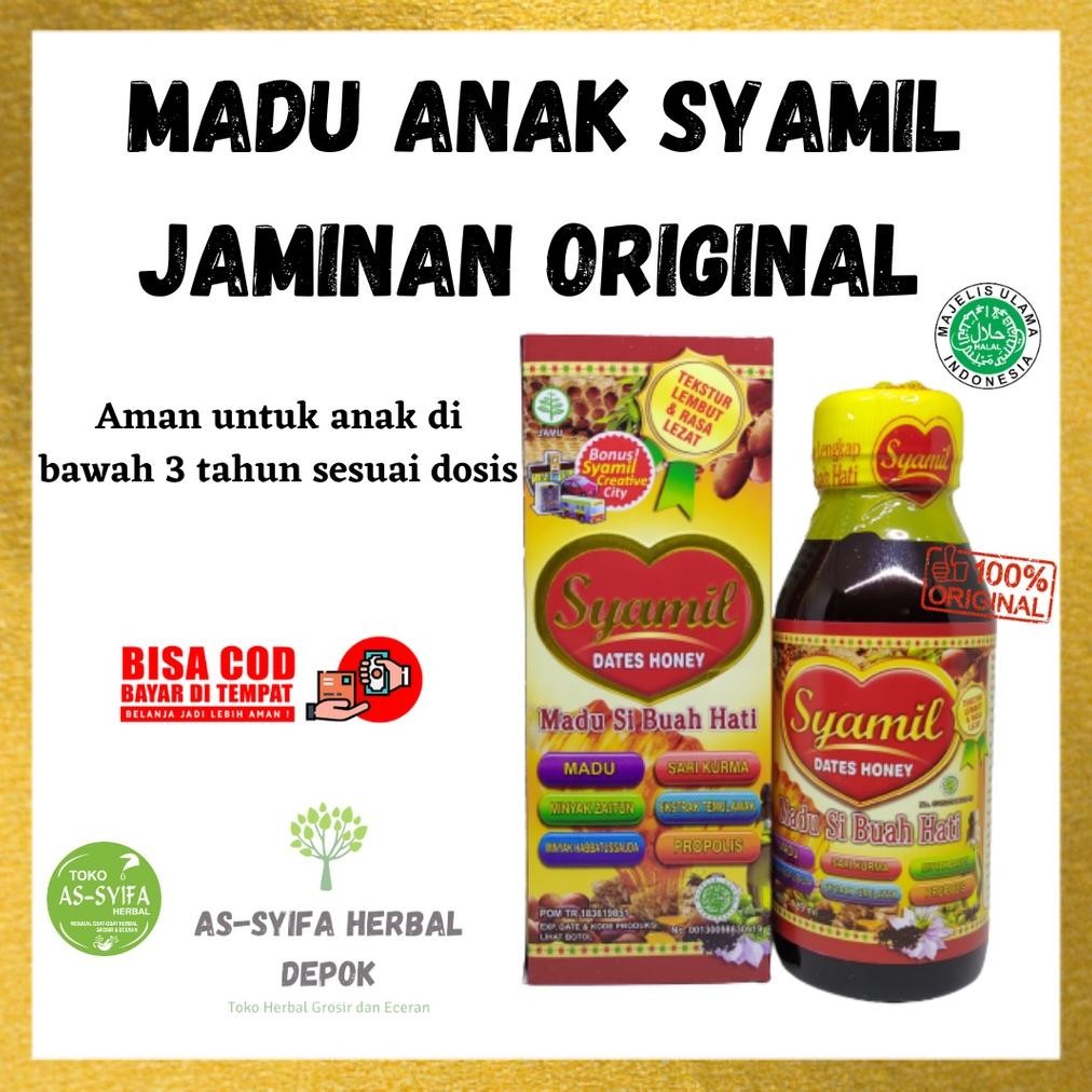 

(Terbaru) Madu Anak Syamil | Syamil Madu Si Bauh Hati | Madu Nafsu Makan Dan Kecerdasan (Terlaris)