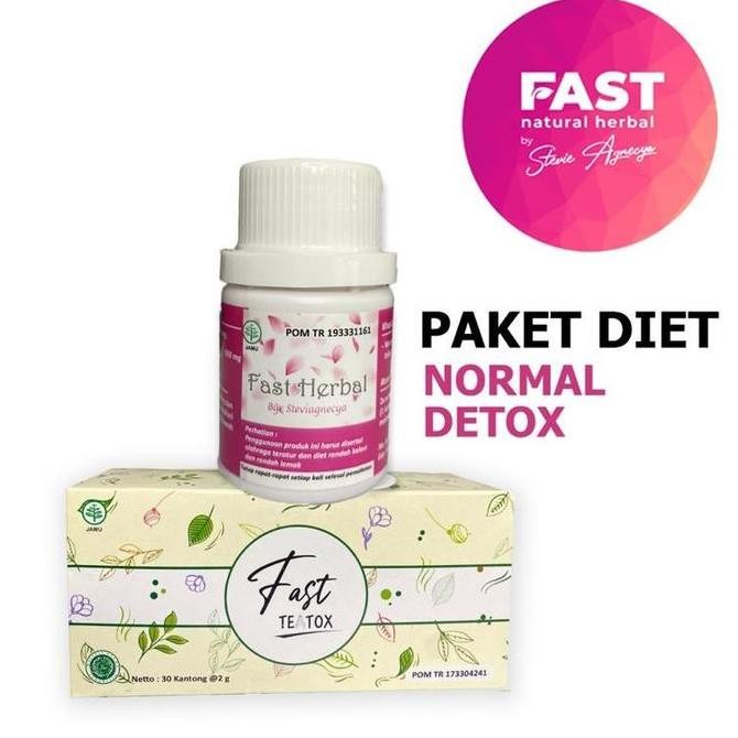 

welcome to tahuan jaya FASTNATURALHERBAL Paket Normal + Teh Hijau Teatox Slimming by Stevi Agnecya