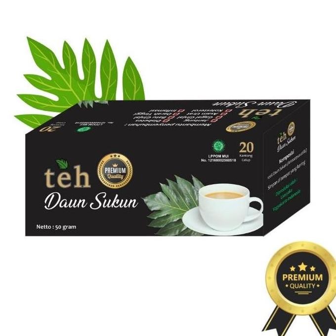 

welcome to tahuan jaya Teh Daun Sukun Premium Laasyaka Asli Yogyakarta Herbal Peluruh Batu Ginjal