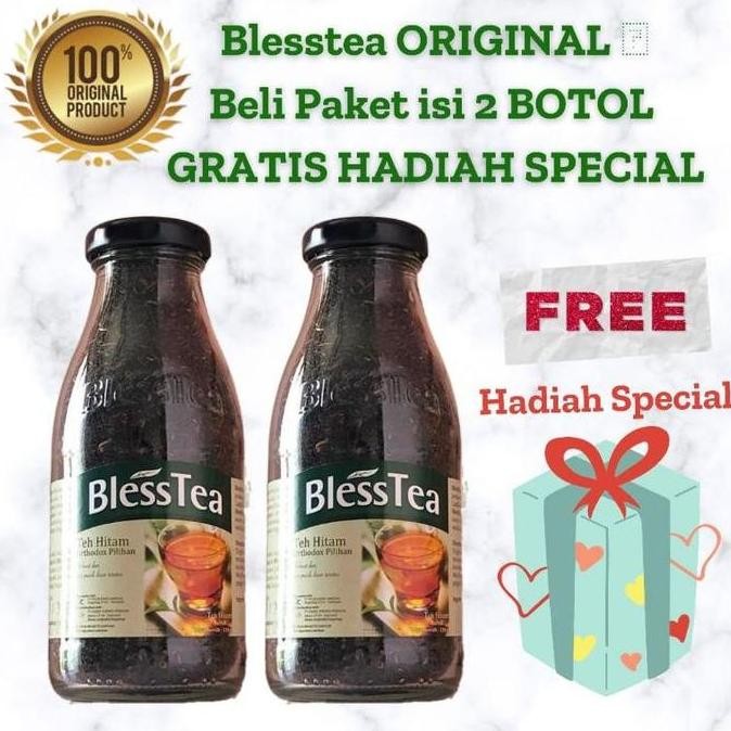 

welcome to tahuan jaya Blesstea Teh Hitam paket 2 Botol Free Gift