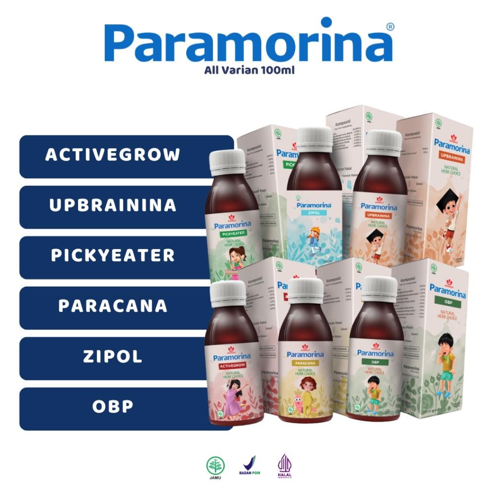 

(Terbaru) Paramorina Madu - Penambah Nafsu Makan, Lancar Bicara, Pertumbuhan Tulang & Gigi - Madu Vitamin Anak (Terlaris)