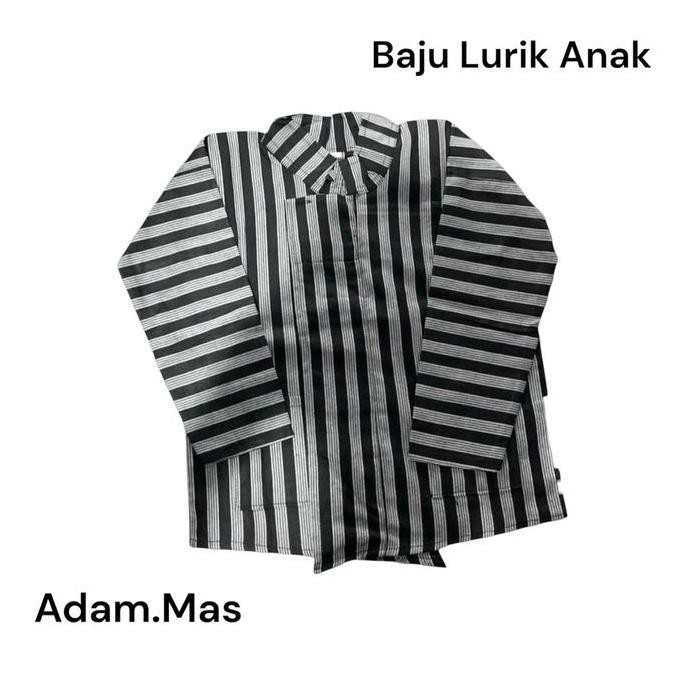 Baju adat jawa anak laki laki Baju surjan lurik anak jogja solo