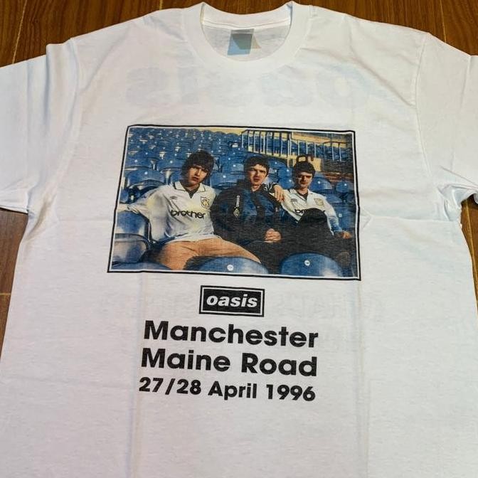 ready  T-Shirt Oasis "Manchester Maine Road" - Putih