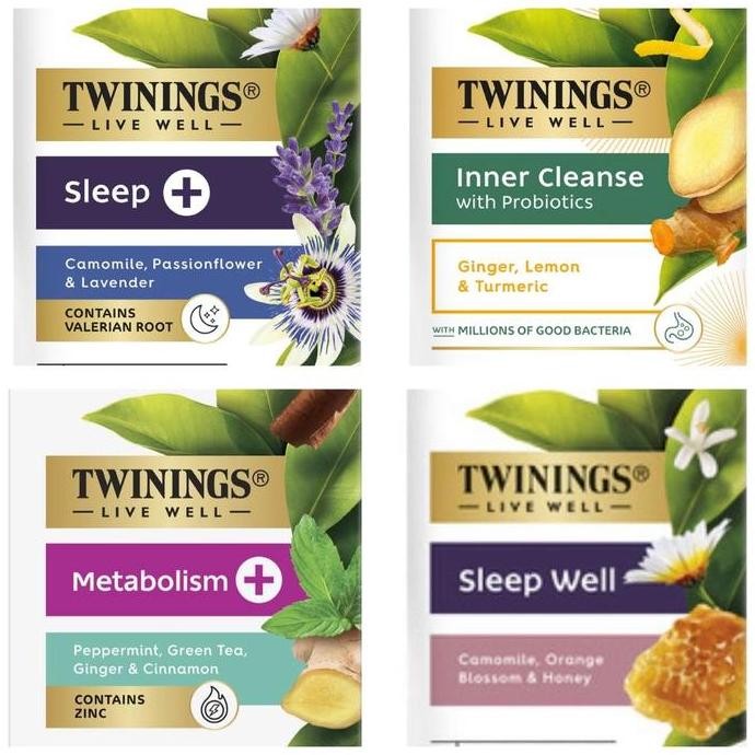 

welcome to tahuan jaya Twinings Infusions Live Well Sleep Well Tea Bags 18 pack