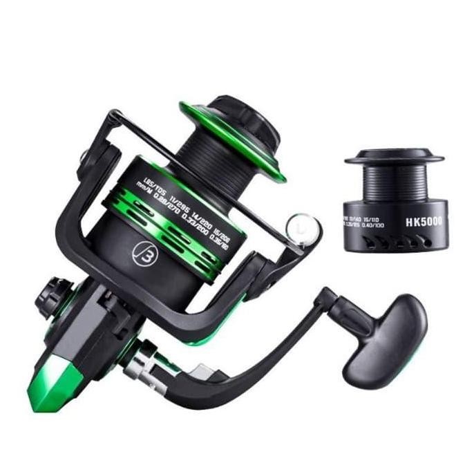 Reel Double Spool Metal Kagawa AOjiang Shark HK Series 1000 - 7000