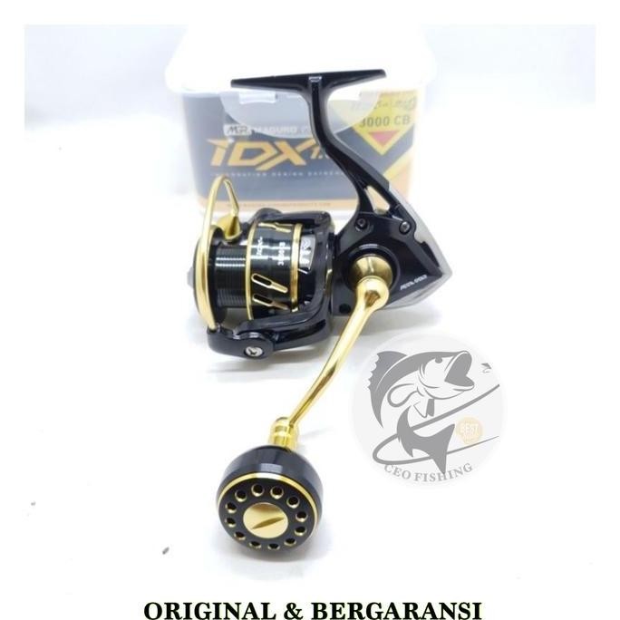 Reel Maguro IDX 1.0 800 s/d 3000 | | 9+1 Bearing | Mega Gear | Power Handle