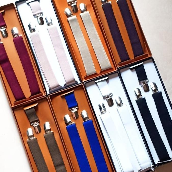 Tali Suspender Bretel Celana Jojon HouseofCuff Anak Laki dan Dewasa Pria AF