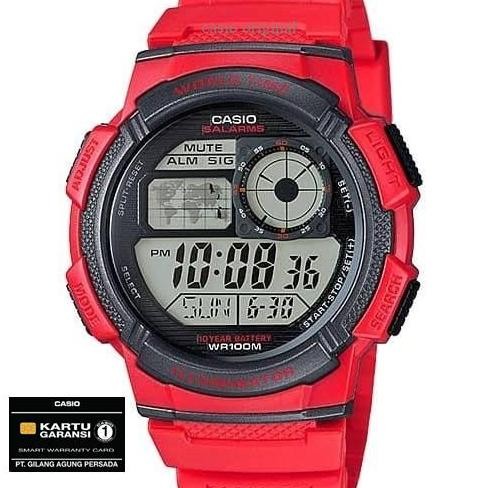 Jam Tangan Pria Casio Ae 1000W Ae-1000W Ae-1000W-1 Ae-1000W-2 Original