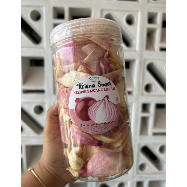 

Keripik Bawang Merah Crispy Toples 1000Ml Dan Toples 800Ml