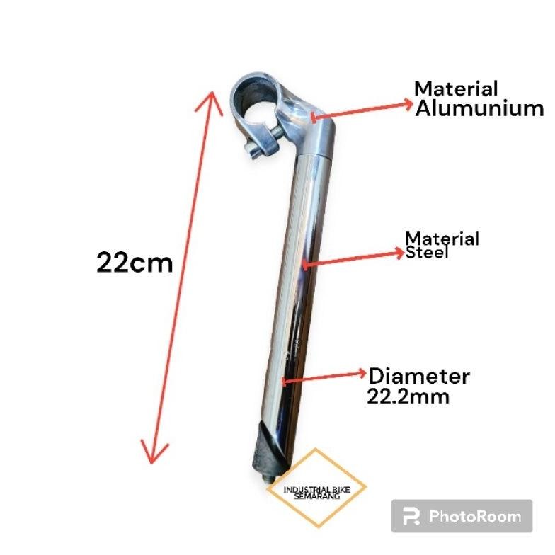 Er-90 Murah Meriah (( Stang Mini )) Stang Sepeda Mini Handlebar Stem Leher Tiang Setang Minion City 