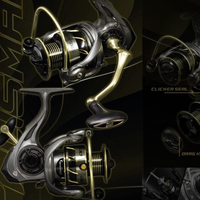 Daido Talisman Spinning reel pancing screw in handle alumunium spool