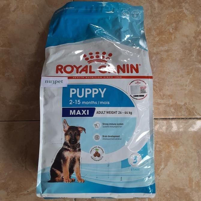 NEW Dog Food Royal Canin Puppy Maxi Puppy 4 KG 4KG Junior