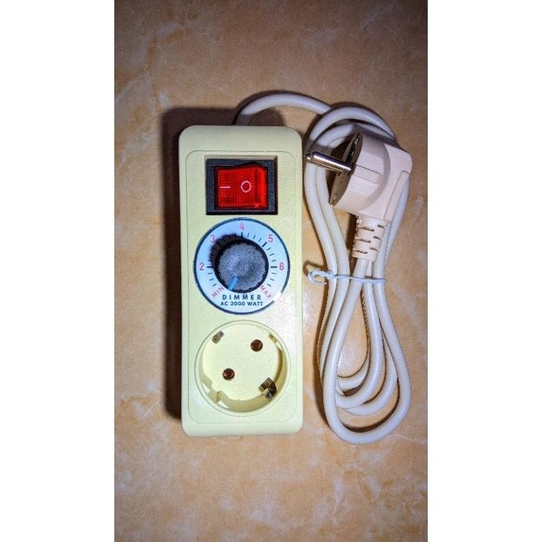 Dimmer 2000 What Pengatur Kecepatn Gerinda Dinamo Peredup Lampu