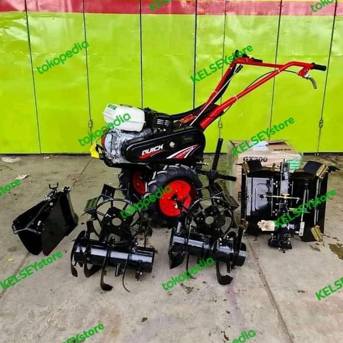 ~~~] Cultivator Quick Cakar Baja Main Blade B + Ridger + RTH + Roda Besi