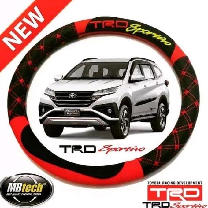 Sarung Setir Cover Stir Trd Sportivo Toyota Rush Universal
