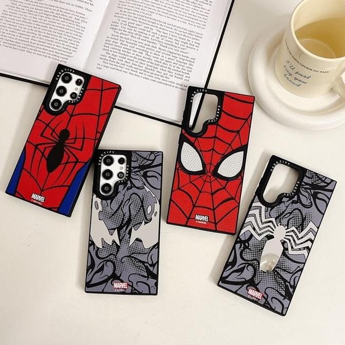 TERBARU - CASE CASETIFY MARVEL VENOM SPIDERMAN SAMSUNG S21 S22 S23 S24 PLUS ULTR